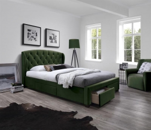 Łóżko SABRINA 160, zielony