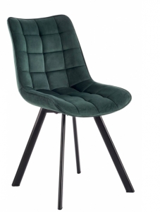 Krzesło NEPEAN, ciemno zielone/czarne