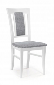Krzesło KONRAD biało / szare INARI91