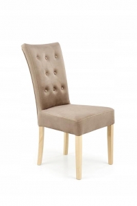 Krzesło VERMONT, dąb miodowy/beż