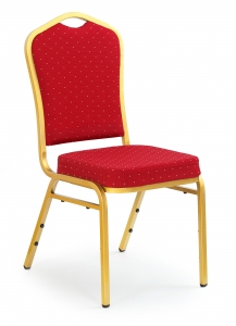 Krzesło K66, bordowe