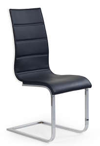 Krzesło K104, czarno / białe