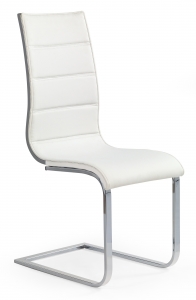 Krzesło K104, biały / popiel