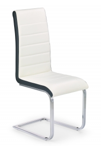 Krzesło K132, biało-czarne
