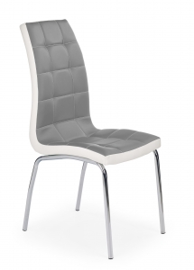 Krzesło K186, popiel - biały