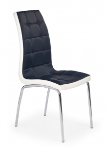 Krzesło K186, czarno - białe