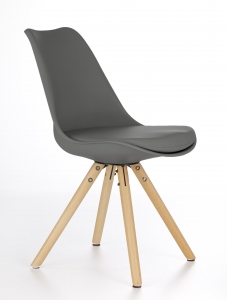 Krzesło K201, popiel - buk