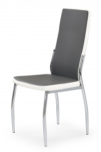 Krzesło K210, popielato - białe