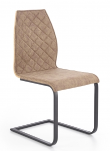 Krzesło K265, brązowe - dąb złoty