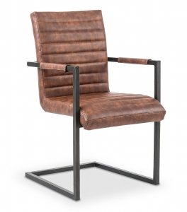 Krzesło K302, brązowe