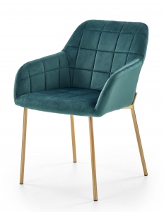 Krzesło K306, ciemny zielony