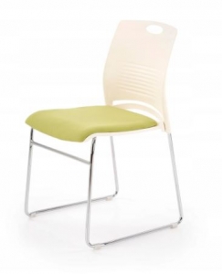 Krzesło CALI biały-zielony