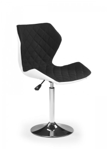 Fotel MATRIX 2, czarno/biały