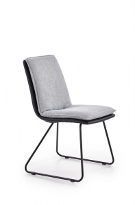 Krzesło K326,czarny/popiel