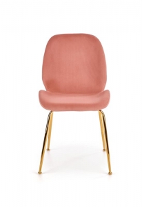 Krzesło K381, róż/złoty