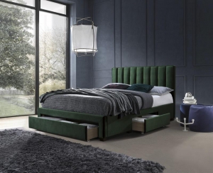 Łóżko GRACE 160, zielone