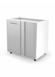 Szafka dolna narożna VENTO DN-100/82 biały połysk