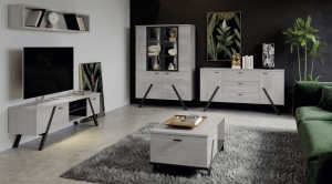 Komoda GDSK233 GOLDEN STATE, NORDIC GRAY OAK