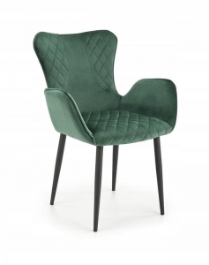 Krzesło K427 ciemny zielony