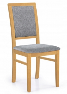 Krzesło SYLWEK 1 dąb miodowy / szary INARI91