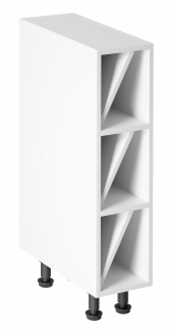 Szafka na wino LINEA D20W, biały