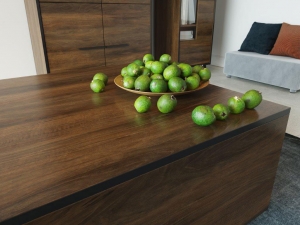 Komoda FRIDA K3SW, shirin walnut