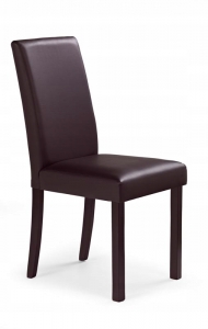 Krzesło NIKKO ciemny orzech / ciemny brąz