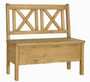 Ławka CLASSIC WOOD 120,  sosna miodowa