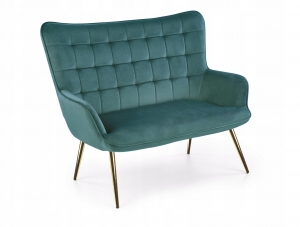 Sofa CASTEL 2XL ciemna zieleń