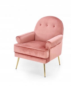 Fotel SANTI, różowy