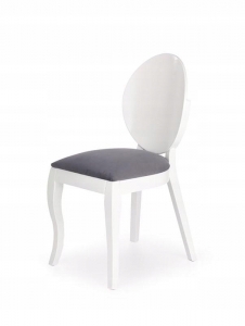 Krzesło VERDI, popiel/biały