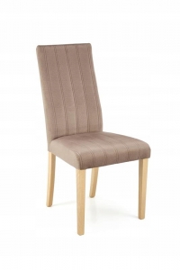 Krzesło DIEGO 3, dąb miodowy/MONOLITH09