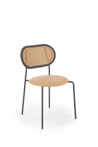 Krzesło K524, brązowe