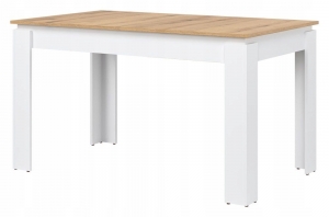 Stół REMI ST06, biały/dąb evoke