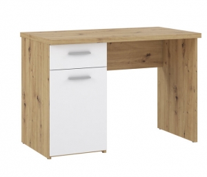 Biurko WINNIE WNB935, dąb artisan / biały