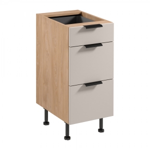 Szafka dolna SORENTO D40S3, beige/puccini