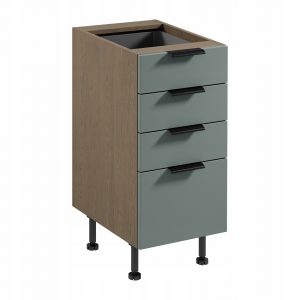 Szafka dolna SORENTO, D40S4, baltic sorm/green