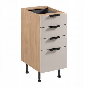 Szafka dolna SORENTO D40S3, beige/puccini