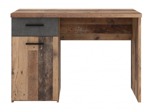 Biurko WINNIE WNB935, old wood vintage / beton